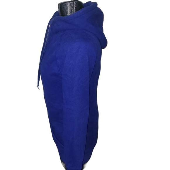 Aritzia's TNA Women's Royal Blue Zip-Up Hoodie Small - Picture 5 of 7